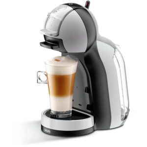 Espressor cu capsule Krups NESCAFE Dolce Gusto Mini Me KP123810, 1500W, 15 bari presiune, capacitate rezervor 0.8 L, functie Eco, gri Espressor cu capsule Krups NESCAFE Dolce Gusto Mini Me KP123810, 1500W, 15 bari presiune, capacitate rezervor 0.8 L, functie Eco, gri