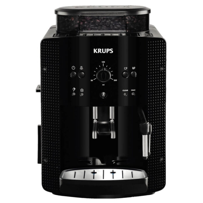 Espressor automat Krups Espresseria Automatic EA810870, 1450W, 15 bar, rezervor apa 1.6 l, sistem spumare lapte, rasnita 3 nivele, oprire automata, negru Espressor automat Krups Espresseria Automatic EA810870, 1450W, 15 bar, rezervor apa 1.6 l, sistem spumare lapte, rasnita 3 nivele, oprire automata, negru