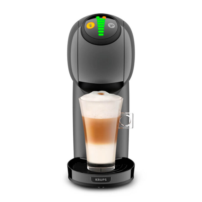 Espressor cu capsule Krups NESCAFÉ® Dolce Gusto® Genio S KP240B10, 1500 W, 15 bari, rezervor apa 0.8 L, temperatura ajustabila, functie Hot & Cold, negru Espressor cu capsule Krups NESCAFÉ® Dolce Gusto® Genio S KP240B10, 1500 W, 15 bari, rezervor apa 0.8 L, temperatura ajustabila, functie Hot & Cold, negru