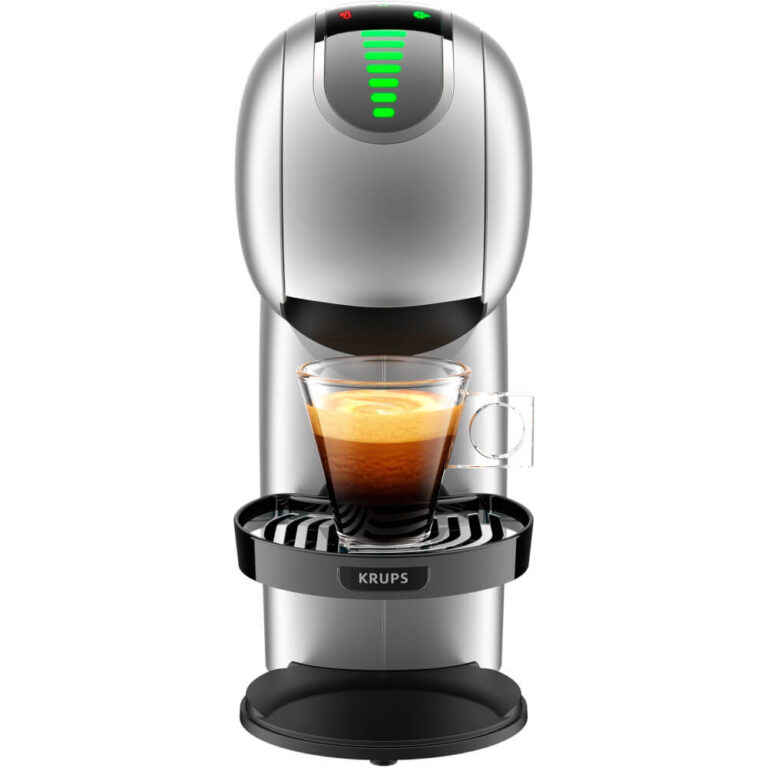 Espressor cu capsule Krups Genio S Touch KP440E10, 1500 W, 0.8 L, 15 bar, Argintiu