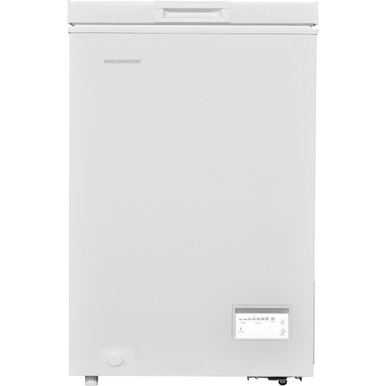 Lada frigorifica Heinner HCF-HM100CE++, 98 l,  Convertibila Frigider/Congelator, Control electronic , Alb, Clasa E