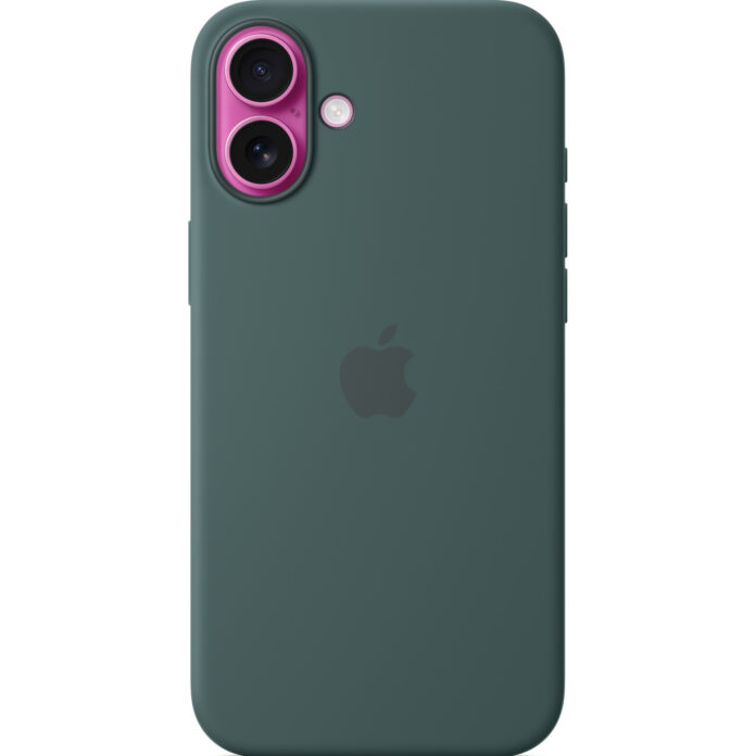 Husa de protectie Apple cu MagSafe pentru iPhone 16 Plus, Silicon, Lake Green Husa de protectie Apple cu MagSafe pentru iPhone 16 Plus, Silicon, Lake Green