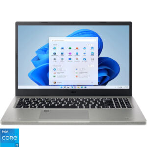 Laptop Acer Aspire Vero AV15-51, 15.6 inch, Full HD, Intel Core i5-1155G7, 8GB, 512GB SSD, Intel Iris Xe Graphics, Windows 11 Home, Iron Laptop Acer Aspire Vero AV15-51, 15.6 inch, Full HD, Intel Core i5-1155G7, 8GB, 512GB SSD, Intel Iris Xe Graphics, Windows 11 Home, Iron