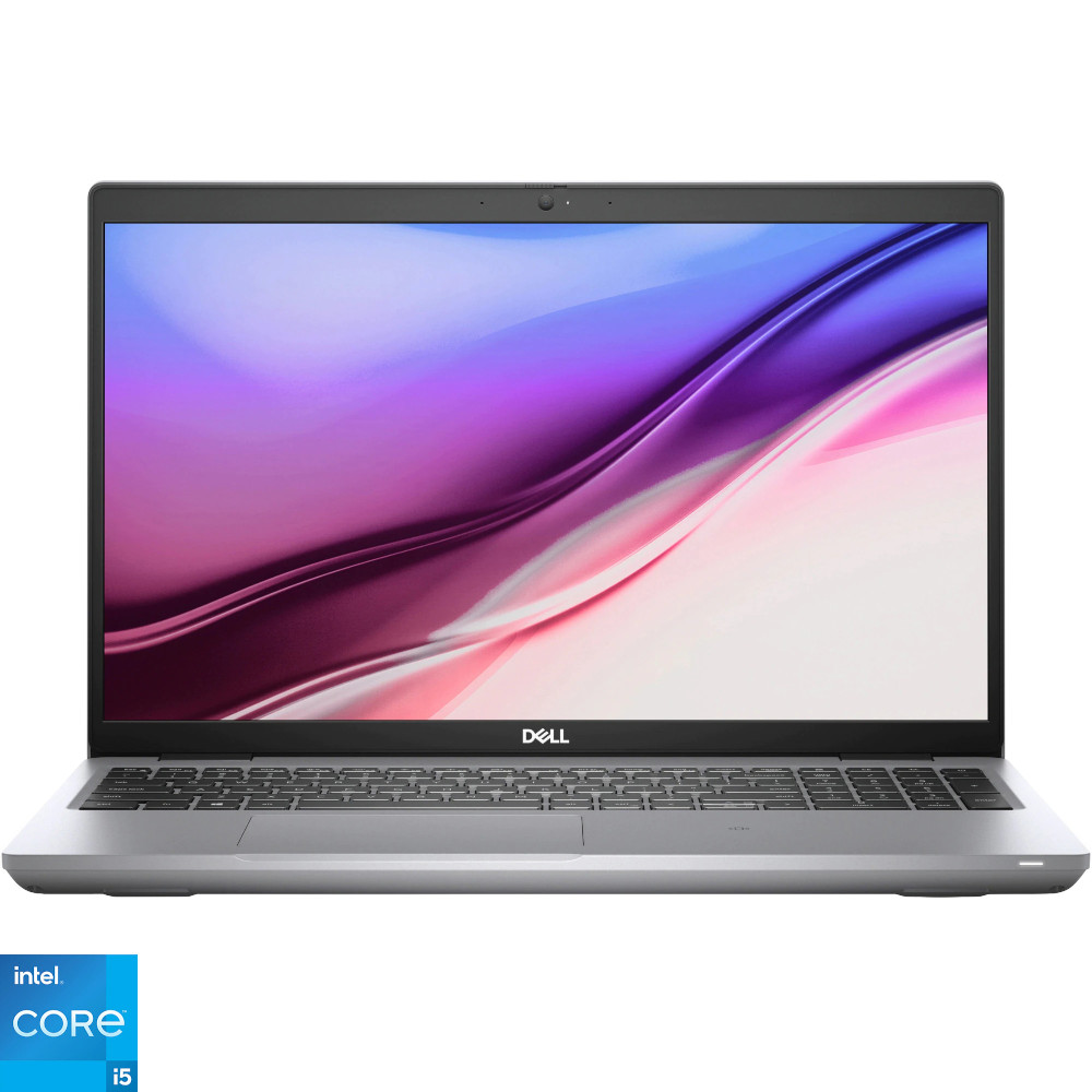 Laptop Dell Latitude 5521, 15.6 inch, Full HD, Intel Core i5-11500H, 16GB, 256GB SSD, NVIDIA GeForce MX450, Ubuntu, Grey Laptop Dell Latitude 5521, 15.6 inch, Full HD, Intel Core i5-11500H, 16GB, 256GB SSD, NVIDIA GeForce MX450, Ubuntu, Grey