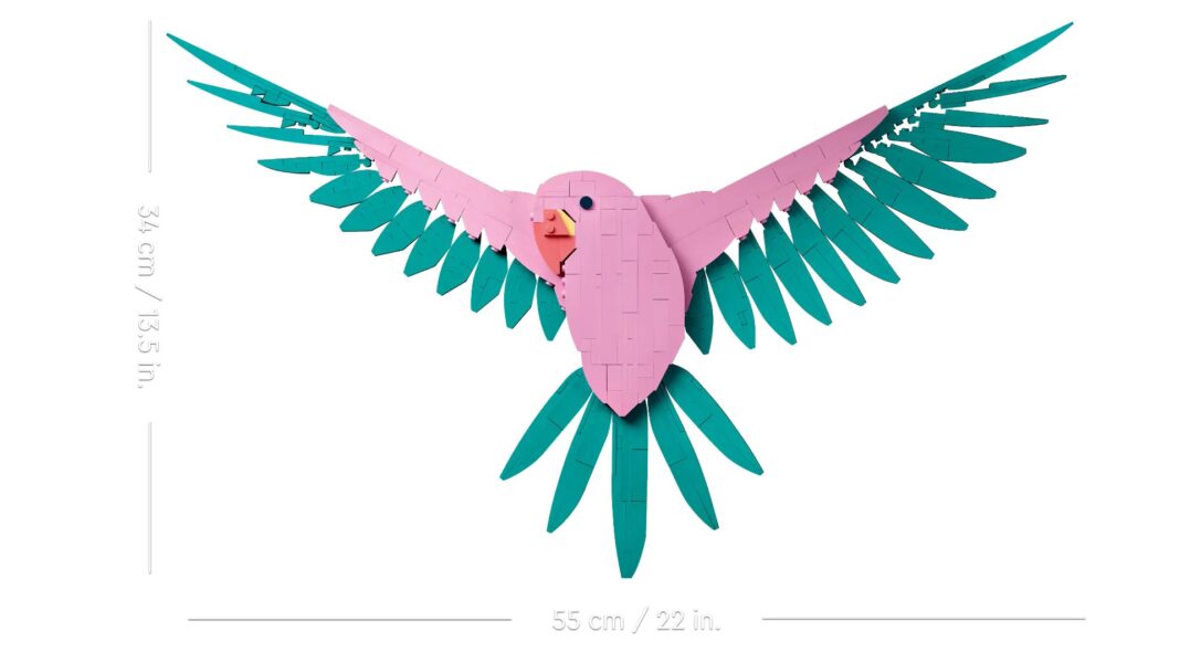 Lego Art Colectia de Fauna Papagali Ara 31211 Lego Art Colectia de Fauna Papagali Ara 31211