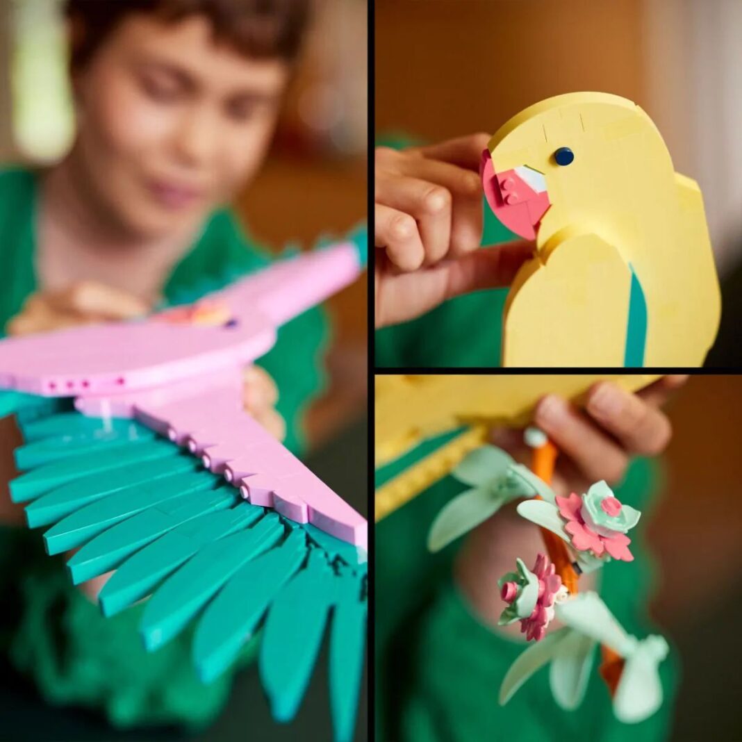 Lego Art Colectia de Fauna Papagali Ara 31211 Lego Art Colectia de Fauna Papagali Ara 31211
