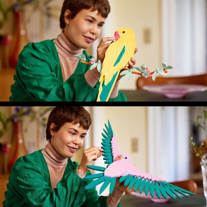 Lego Art Colectia de Fauna Papagali Ara 31211 Lego Art Colectia de Fauna Papagali Ara 31211