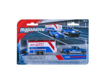 MAJORETTE TRANSPORTER SET REMORCA DE CURSE DELUXE FORD F 150 RAPTOR SI MASINUTA FORD MUSTANG GT MAJORETTE TRANSPORTER SET REMORCA DE CURSE DELUXE FORD F 150 RAPTOR SI MASINUTA FORD MUSTANG GT