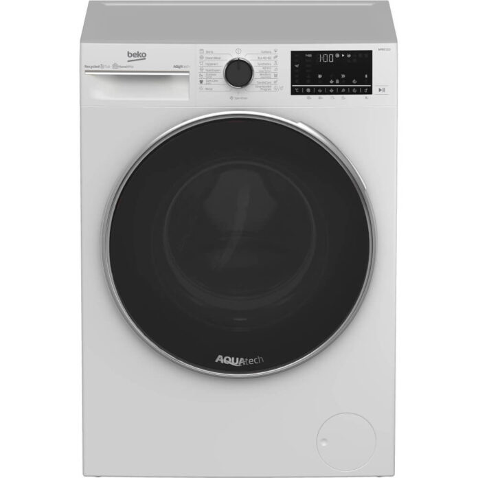 Masina de spalat rufe Beko B5WFU79418WB, 1400 RPM, 9 kg, 15 programe, Motor ProSmart Inverter, Remote Control, Eco 40-60, Clasa A, Alb Masina de spalat rufe Beko B5WFU79418WB, 1400 RPM, 9 kg, 15 programe, Motor ProSmart Inverter, Remote Control, Eco 40-60, Clasa A, Alb