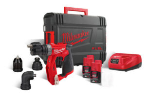 Masina de gaurit si insurubat 4 in 1 Milwaukee M12 FDDXKIT-202X cu accesorii interschimbabile, fara perii, 12V, 34Nm, 4933464979 Masina de gaurit si insurubat 4 in 1 Milwaukee M12 FDDXKIT-202X cu accesorii interschimbabile, fara perii, 12V, 34Nm, 4933464979