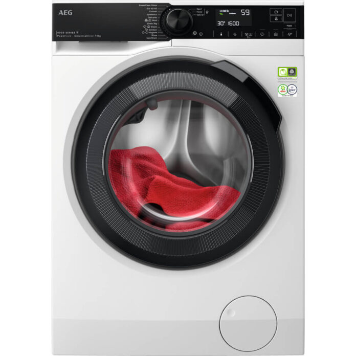 Masina de spalat rufe AEG LFR83966OE, 1400 RPM, 9 kg, Motor Inverter cu magnet permanent, Wi-Fi, ProSense, PowerClean, Afisaj LED, Clasa A, Alb Masina de spalat rufe AEG LFR83966OE, 1400 RPM, 9 kg, Motor Inverter cu magnet permanent, Wi-Fi, ProSense, PowerClean, Afisaj LED, Clasa A, Alb