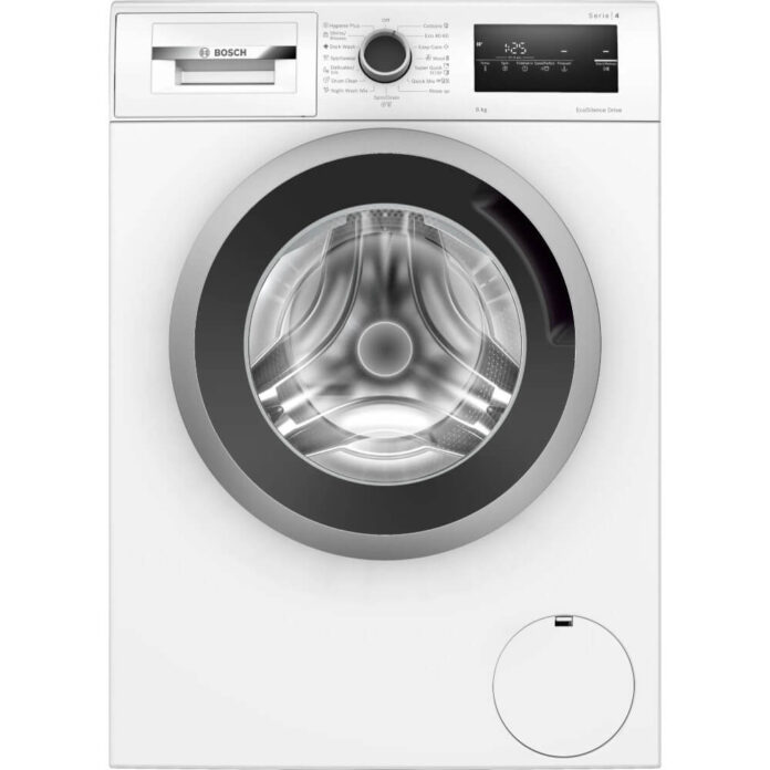 Masina de spalat rufe Bosch WAN28163BY, 1400 RPM, 8 kg, Program rufe delicate, SpeedPerfect, Super Quick 30, Alb, Clasa C Masina de spalat rufe Bosch WAN28163BY, 1400 RPM, 8 kg, Program rufe delicate, SpeedPerfect, Super Quick 30, Alb, Clasa C