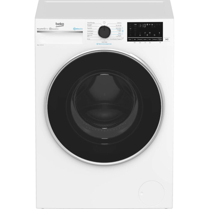 Masina de spalat rufe Beko B5WFT58419W, 8 kg, 1400 RPM, SteamCure, SteamTherapy, Clasa A, Alb Masina de spalat rufe Beko B5WFT58419W, 8 kg, 1400 RPM, SteamCure, SteamTherapy, Clasa A, Alb