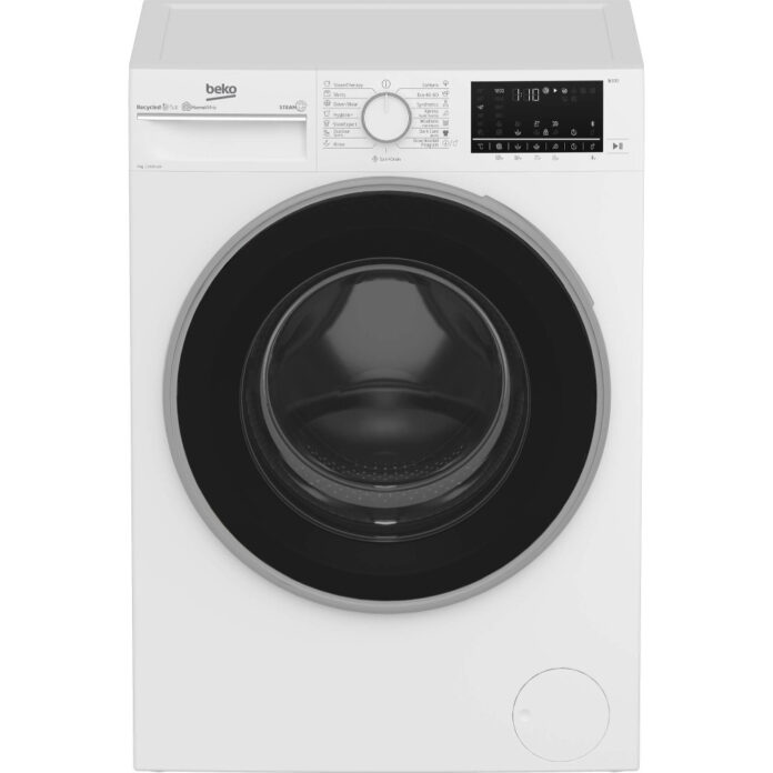 Masina de spalat rufe Beko B5WFU77245WB, 7 kg, 1200 RPM, SteamCure Hygiene+, HomeWhiz, Clasa D, Alb Masina de spalat rufe Beko B5WFU77245WB, 7 kg, 1200 RPM, SteamCure Hygiene+, HomeWhiz, Clasa D, Alb