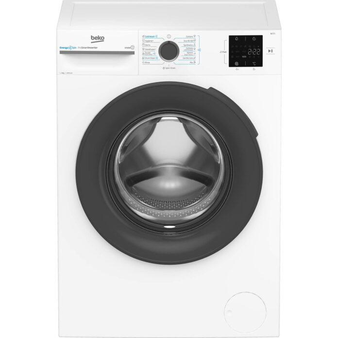 Masina de spalat rufe Beko BM3WFSU39413W, 1400 RPM, 9 kg, Aquawave, Display digital, SteamCure, Recycled Tub, ProSmart Inverter, AddXtra, Alb, Clasa A Masina de spalat rufe Beko BM3WFSU39413W, 1400 RPM, 9 kg, Aquawave, Display digital, SteamCure, Recycled Tub, ProSmart Inverter, AddXtra, Alb, Clasa A