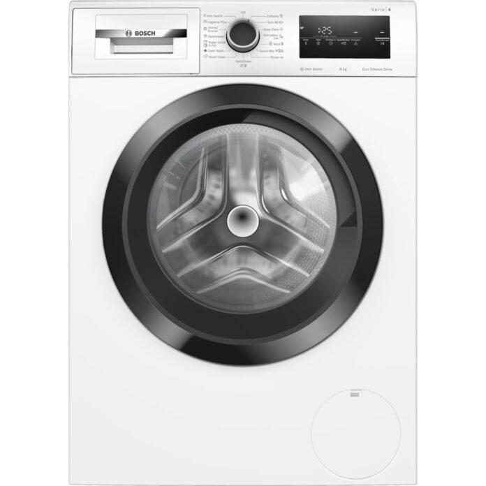 Masina de spalat rufe Bosch WAN28170BY, 1400 RPM, 8 Kg, EcoSilenceDrive, Iron Assist, Alb, Clasa A Masina de spalat rufe Bosch WAN28170BY, 1400 RPM, 8 Kg, EcoSilenceDrive, Iron Assist, Alb, Clasa A