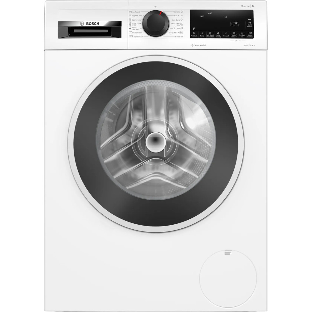 Masina de spalat rufe Bosch WGG244Z2BY, 9 kg, 1400 RPM, Iron Assist, Motor EcoSilence Drive, Anti Stain, Speed Perfect, Alb, Clasa A Masina de spalat rufe Bosch WGG244Z2BY, 9 kg, 1400 RPM, Iron Assist, Motor EcoSilence Drive, Anti Stain, Speed Perfect, Alb, Clasa A