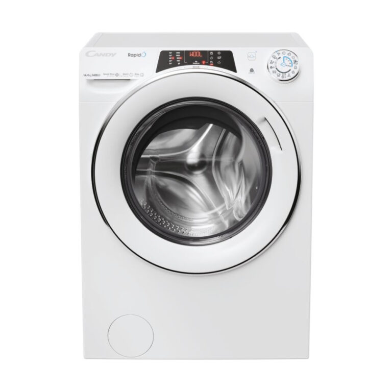 Masina de spalat rufe cu uscator Candy Rapido ROW41494DWMCT-S, 1400 RPM, 14/9 Kg, Functie Steam, Wi-Fi, Clasa A