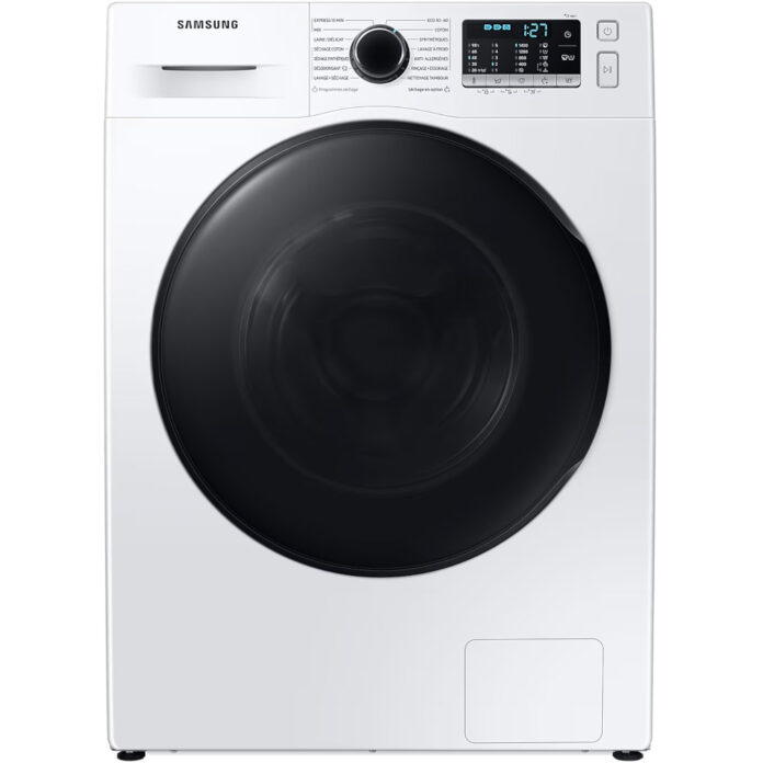 Masina de spalat rufe cu uscator Samsung WD80TA046BE/LE , 8 kg spalare, 5 kg uscare, 1400 rpm, Motor Digital Inverter, Eco Bubble, Clasa C Masina de spalat rufe cu uscator Samsung WD80TA046BE/LE , 8 kg spalare, 5 kg uscare, 1400 rpm, Motor Digital Inverter, Eco Bubble, Clasa C