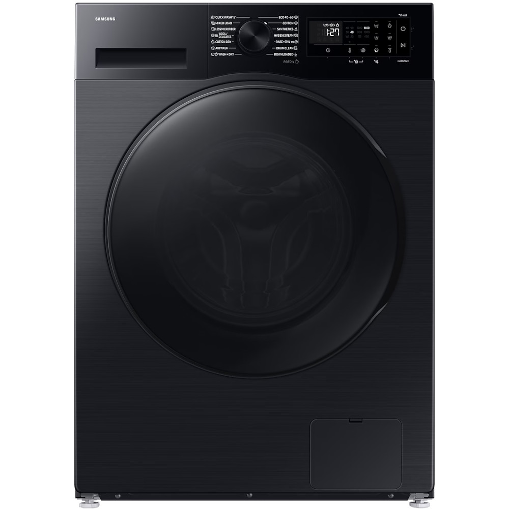 Masina de spalat rufe cu uscator Samsung WD90DG5B15BBLE, 9/6 kg, 1400 RPM, AI Eco Bubble, Super Speed, Clasa A/D, Negru Masina de spalat rufe cu uscator Samsung WD90DG5B15BBLE, 9/6 kg, 1400 RPM, AI Eco Bubble, Super Speed, Clasa A/D, Negru