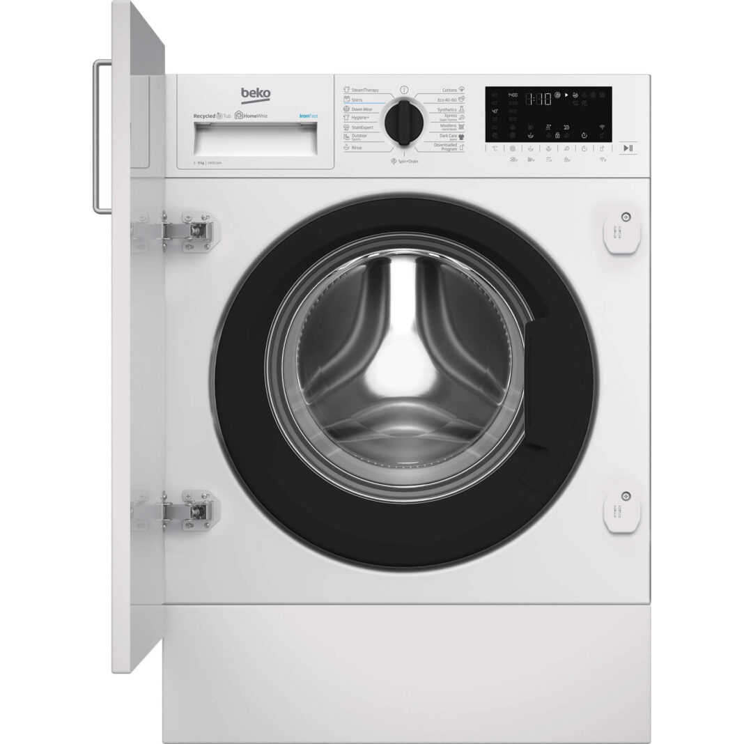 Masina de spalat rufe incorporabila BI5WBT691415W, 1400 RPM, 9 kg, Clasa A, Alb
