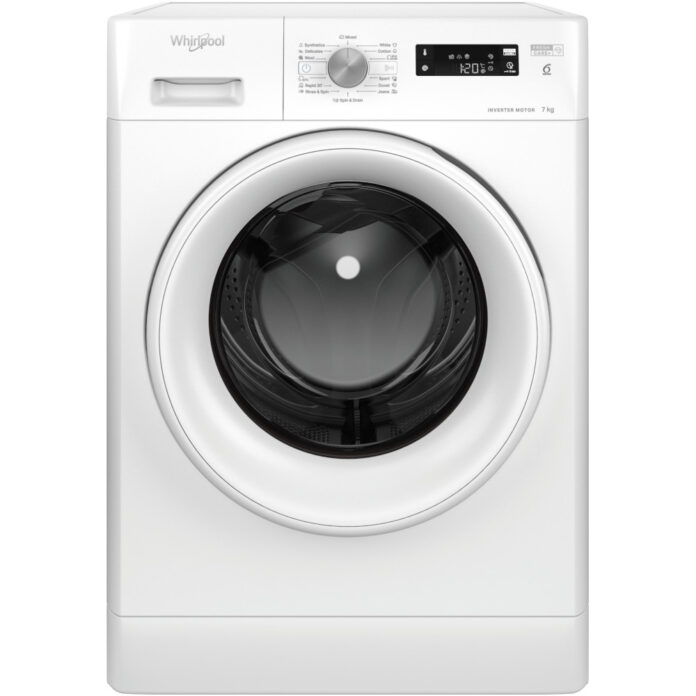 Masina de spalat rufe Whirlpool FFS 7458 W EE, 1400 RPM, 7kg, Clasa B Masina de spalat rufe Whirlpool FFS 7458 W EE, 1400 RPM, 7kg, Clasa B