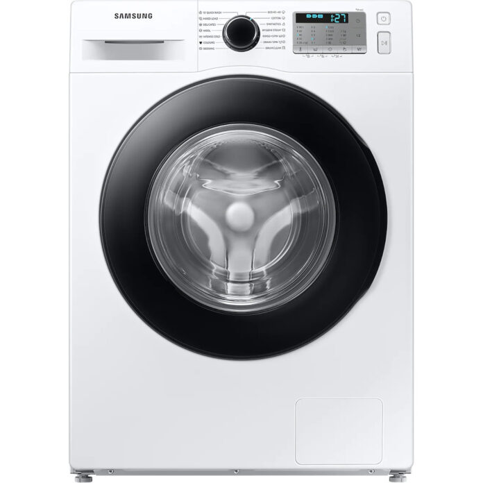 Masina de spalat rufe slim Samsung WW80AA126AH/LE, 1200 RPM, 8 kg, Eco Bubble, Hygiene Steam, Drum Clean, Clasa E Masina de spalat rufe slim Samsung WW80AA126AH/LE, 1200 RPM, 8 kg, Eco Bubble, Hygiene Steam, Drum Clean, Clasa E