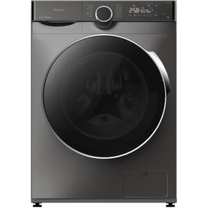 Masina de spalat rufe Tesla WF81490MS, 1400 RPM, 8 kg, Display LED, Steam Care, Clasa B, Gri/Negru Masina de spalat rufe Tesla WF81490MS, 1400 RPM, 8 kg, Display LED, Steam Care, Clasa B, Gri/Negru
