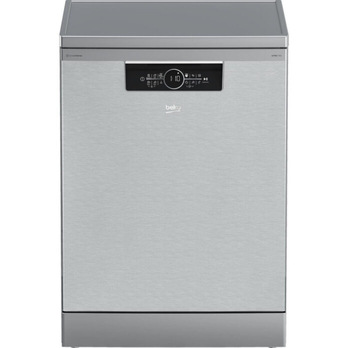 Masina de spalat vase Beko BDFN36650XC, Independenta, Hygiene Shield, Wi-Fi, Clasa B, Inox Masina de spalat vase Beko BDFN36650XC, Independenta, Hygiene Shield, Wi-Fi, Clasa B, Inox