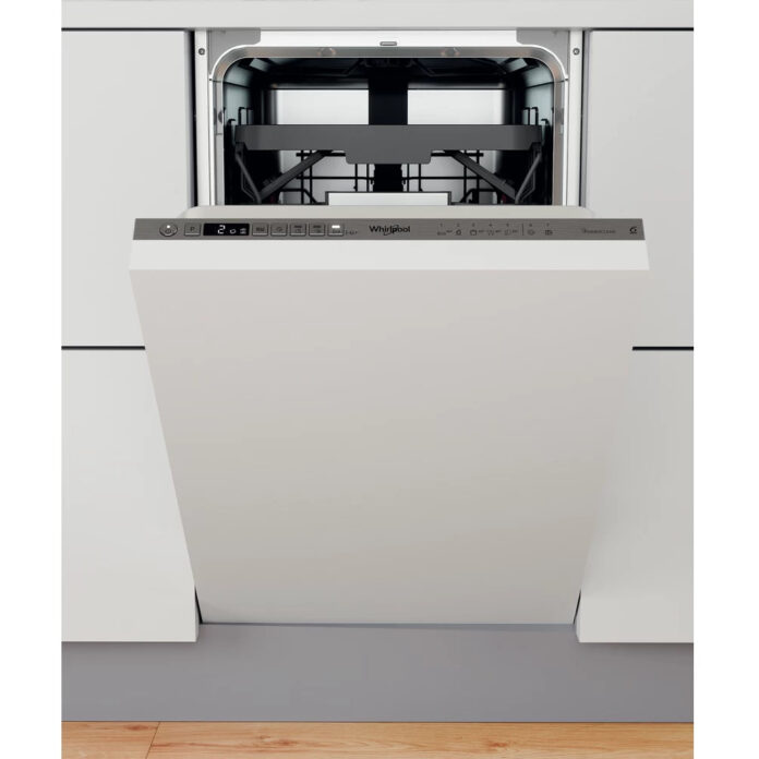 Masina de spalat vase slim incorporabila Whirlpool WSIO 3T223 PCE X, 10 seturi, 7 programe, Clasa E Masina de spalat vase slim incorporabila Whirlpool WSIO 3T223 PCE X, 10 seturi, 7 programe, Clasa E