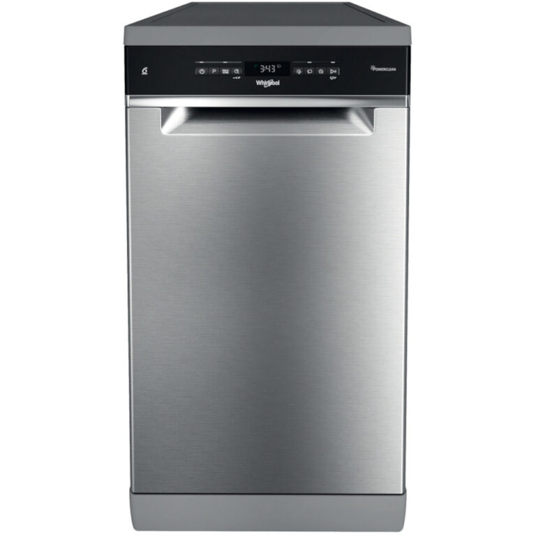 Masina de spalat vase slim Whirlpool WSFO3O34PFX, 10 seturi, 8 programe, Clasa D