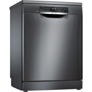 Masina de spalat vase Bosch SMS6ECC51E, 13 seturi, 8 programe, Program Silence, AquaSensor, Clasa C, Negru Inox Masina de spalat vase Bosch SMS6ECC51E, 13 seturi, 8 programe, Program Silence, AquaSensor, Clasa C, Negru Inox