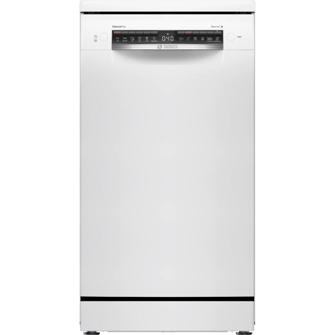 Masina de spalat vase Bosch SPS4EMW24E, 10 seturi, 6 programe, Clasa C, Alb