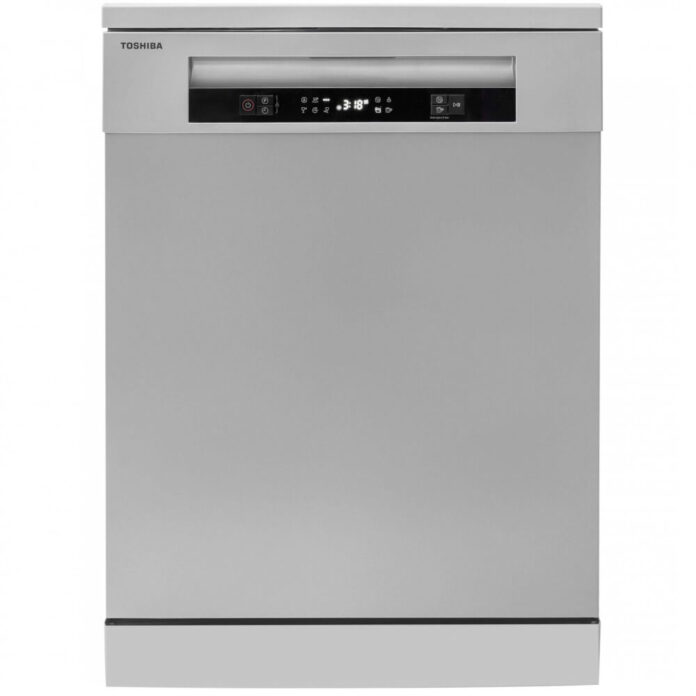 Masina de spalat vase Toshiba DW-14F5S, 14 seturi, 6 programe, AquaStop, Deschidere automata usa, Filtru AntiBacterian, Inox, Clasa D Masina de spalat vase Toshiba DW-14F5S, 14 seturi, 6 programe, AquaStop, Deschidere automata usa, Filtru AntiBacterian, Inox, Clasa D