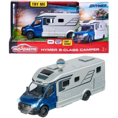 Masinuta Majorette Hymer B-Class Camper cu lumini si sunete Masinuta Majorette Hymer B-Class Camper cu lumini si sunete