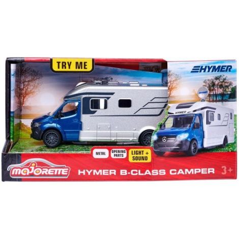 Masinuta Majorette Hymer B-Class Camper cu lumini si sunete Masinuta Majorette Hymer B-Class Camper cu lumini si sunete