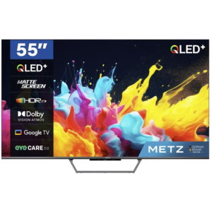 Televizor QLED Metz 139 cm (55inch) 55MQE7600, Ultra HD 4K, Smart TV, Google TV, WiFi, CI+ Televizor QLED Metz 139 cm (55inch) 55MQE7600, Ultra HD 4K, Smart TV, Google TV, WiFi, CI+