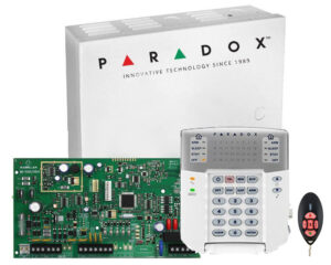Centrala alarma antiefractie wireless Paradox Magellan MG5050+ cu telecomanda REM2 si tastatura K32+, MG5050+REM2+K32+ Centrala alarma antiefractie wireless Paradox Magellan MG5050+ cu telecomanda REM2 si tastatura K32+, MG5050+REM2+K32+