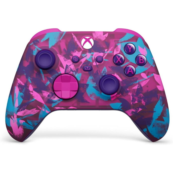 Controller Wireless Microsoft Xbox Series X/S Heart Breaker Special Edition, USB-C/Bluetooth/Wireless (Violet/Albastru) Controller Wireless Microsoft Xbox Series X/S Heart Breaker Special Edition, USB-C/Bluetooth/Wireless (Violet/Albastru)