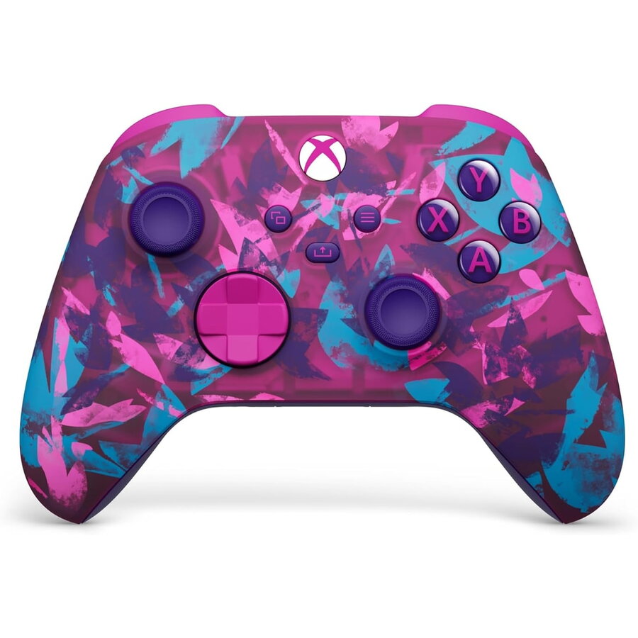 Controller Wireless Microsoft Xbox Series X/S Heart Breaker Special Edition, USB-C/Bluetooth/Wireless (Violet/Albastru) Controller Wireless Microsoft Xbox Series X/S Heart Breaker Special Edition, USB-C/Bluetooth/Wireless (Violet/Albastru)