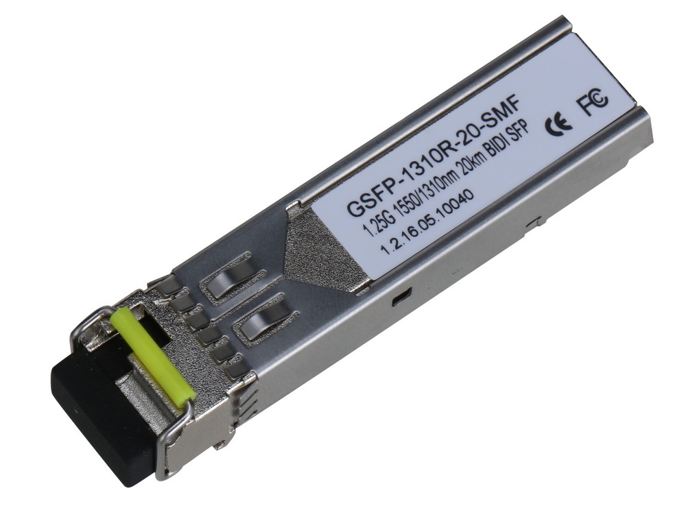 Modul SFP Gigabit, Single Mode, port LC, distanta de transmisie 20km, Dahua GSFP-1310R-20-SMF Modul SFP Gigabit, Single Mode, port LC, distanta de transmisie 20km, Dahua GSFP-1310R-20-SMF