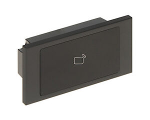 Modul videointerfon Dahua VTO4202FB-MR1, cititor de carduri, 125kHz, aluminiu, negru Modul videointerfon Dahua VTO4202FB-MR1, cititor de carduri, 125kHz, aluminiu, negru