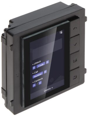 Modul afisaj Hikvision DS-KD-DIS, 500 contacte Modul afisaj Hikvision DS-KD-DIS, 500 contacte