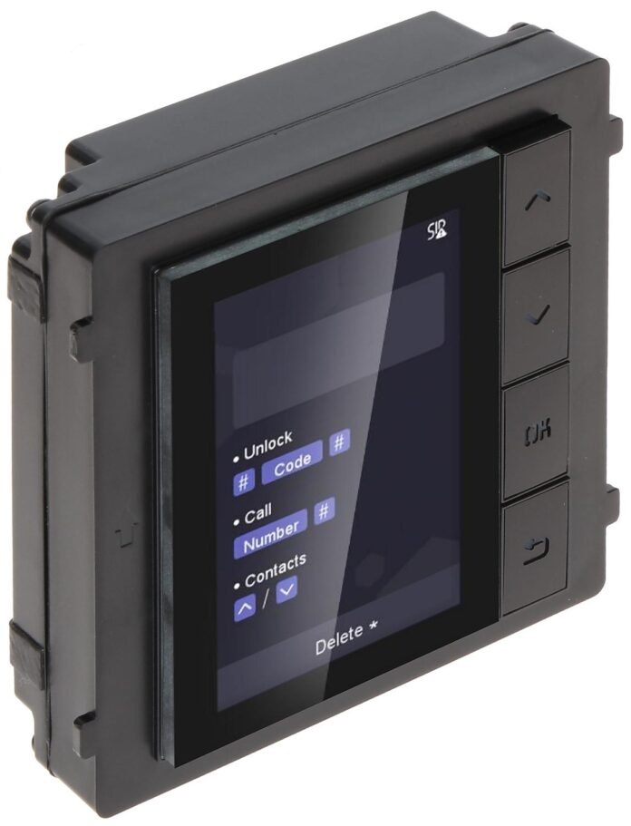 Modul afisaj Hikvision DS-KD-DIS, 500 contacte Modul afisaj Hikvision DS-KD-DIS, 500 contacte