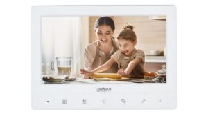 Monitor interior pentru videointerfon analogic Dahua, 4 fire, montaj aparent, ecran LCD 7 inchi, alb, VTH1020J-T Monitor interior pentru videointerfon analogic Dahua, 4 fire, montaj aparent, ecran LCD 7 inchi, alb, VTH1020J-T