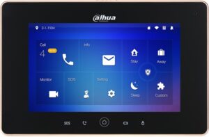 Monitor pentru videointerfon IP WiFi, ecran 7 inch TFT, touch screen, Microfon si Difuzor, MicroSD, PoE, Dahua VTH5221D-S2 Monitor pentru videointerfon IP WiFi, ecran 7 inch TFT, touch screen, Microfon si Difuzor, MicroSD, PoE, Dahua VTH5221D-S2