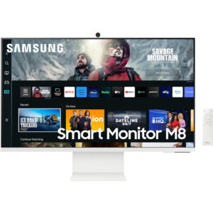 Monitor Smart Samsung 32 inch, 60 Hz, TV Experience, Wifi, 4Ms, Alb Monitor Smart Samsung 32 inch, 60 Hz, TV Experience, Wifi, 4Ms, Alb