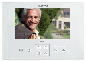 Monitor videointerfon Electra VTM.7S083.ELWTL, ecran 7 inch, 4 nivele volum, tastatura touch, carcasa ABS Monitor videointerfon Electra VTM.7S083.ELWTL, ecran 7 inch, 4 nivele volum, tastatura touch, carcasa ABS