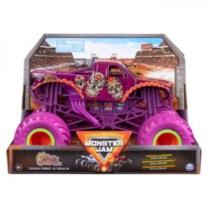 MONSTER JAM MASINUTA METALICA CALAVERA SCARA 1:24 MONSTER JAM MASINUTA METALICA CALAVERA SCARA 1:24