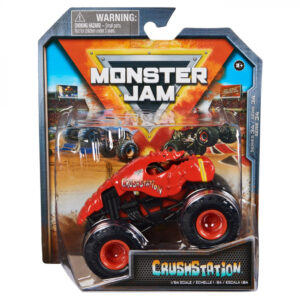 MONSTER JAM MASINUTA METALICA CRUSHSTATION SCARA 1 LA 64 MONSTER JAM MASINUTA METALICA CRUSHSTATION SCARA 1 LA 64